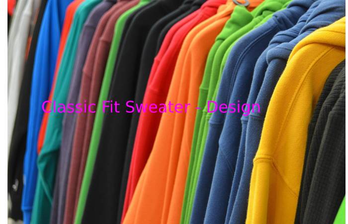 Classic Fit Sweater - Design