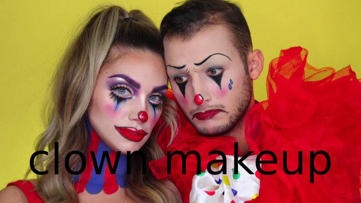 Clown Makeup How to look preety by using Clown Makeup