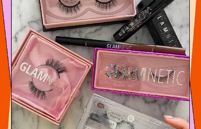 Glamnetic Magnetic Half colored lashes