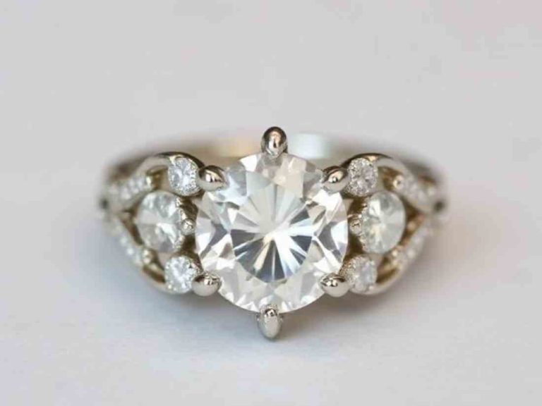 white gemstones